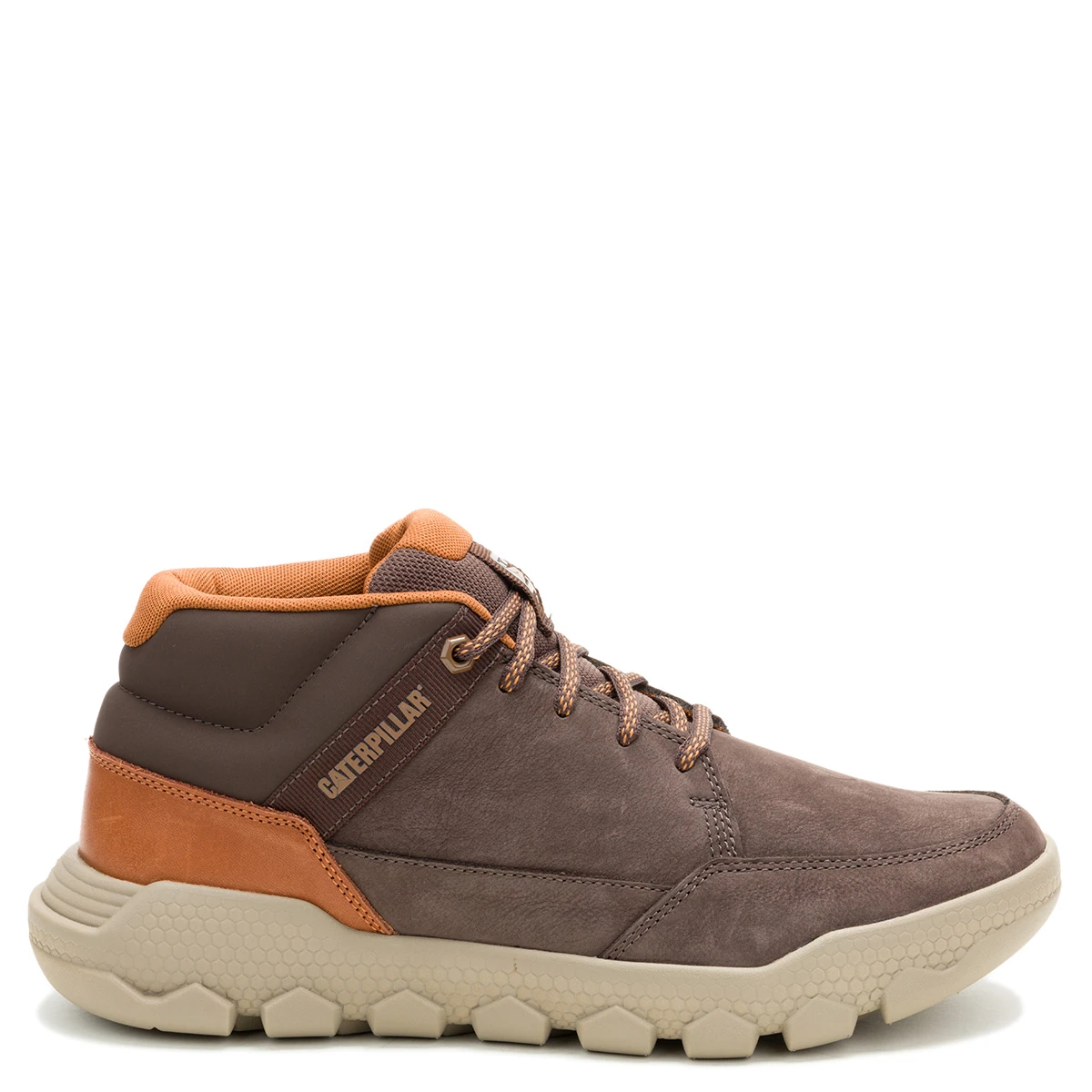 ZAPATILLAS HOMBRE CATERPILLAR URBANAS CAFÉ HEX LITE CRUISE MID CUERO - 1