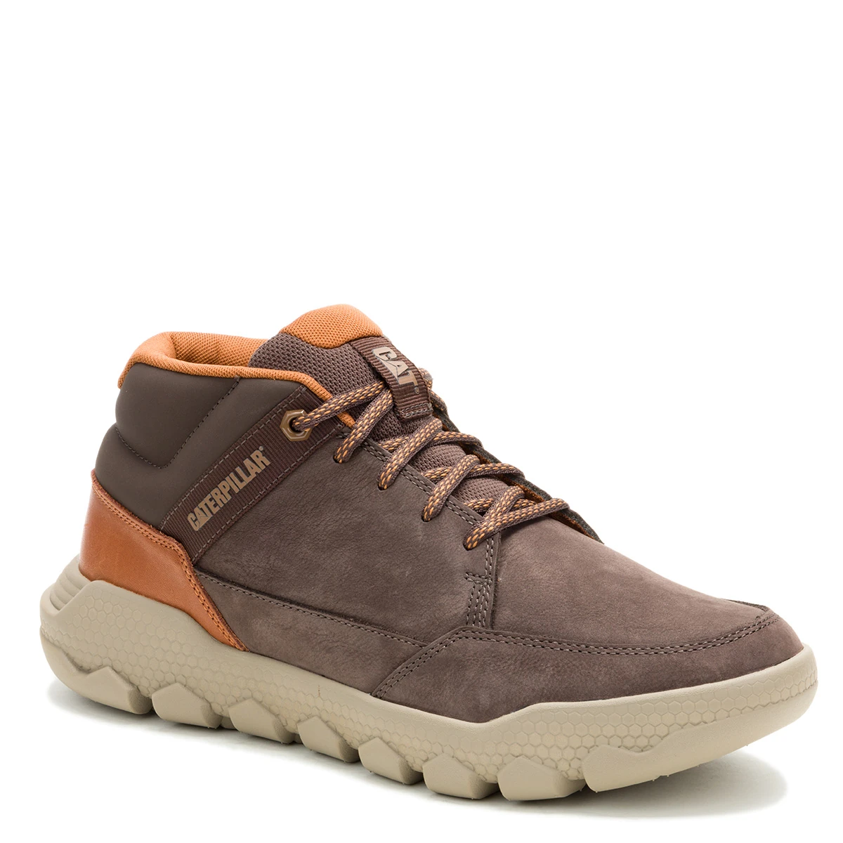 ZAPATILLAS HOMBRE CATERPILLAR URBANAS CAFÉ HEX LITE CRUISE MID CUERO - 3