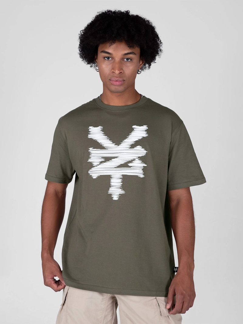 POLERA HOMBRE ZOO YORK HATCHED MANGA CORTA - 1