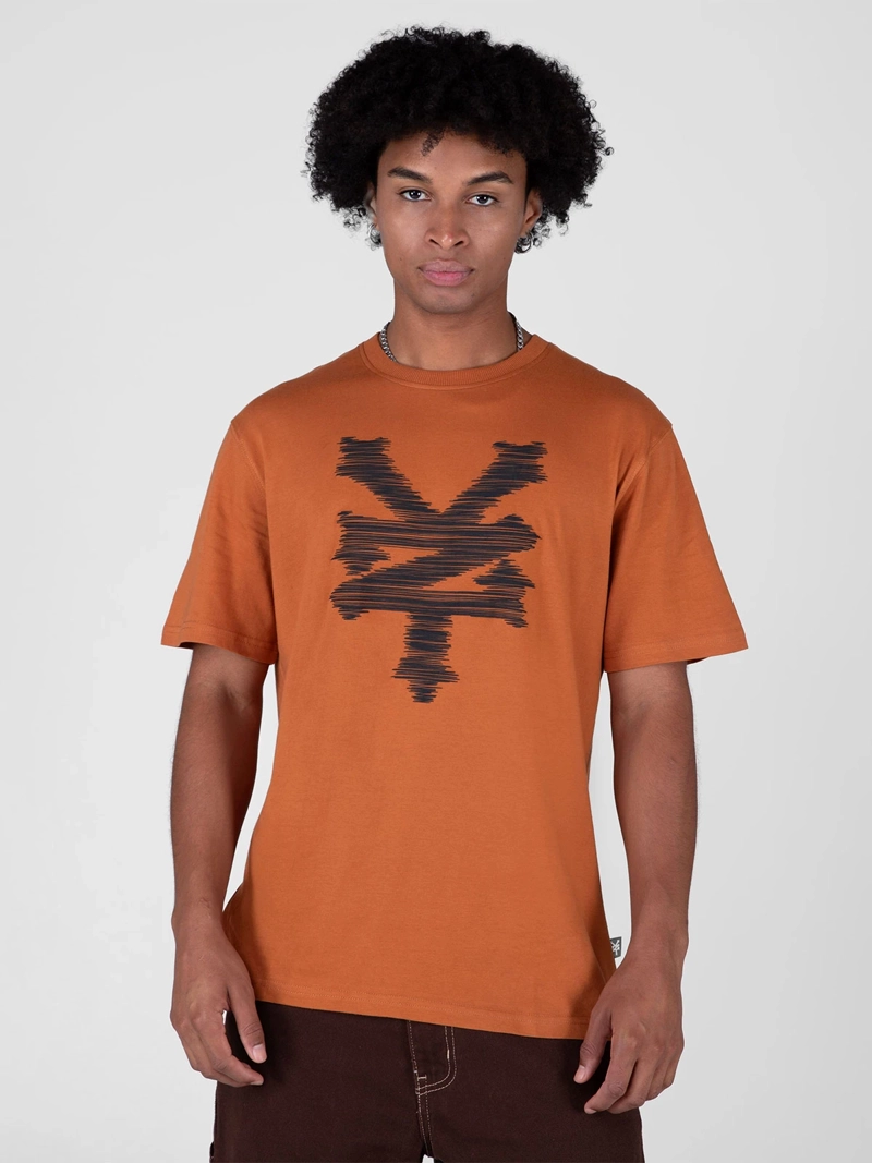 POLERA HOMBRE ZOO YORK HATCHED MANGA CORTA - 1