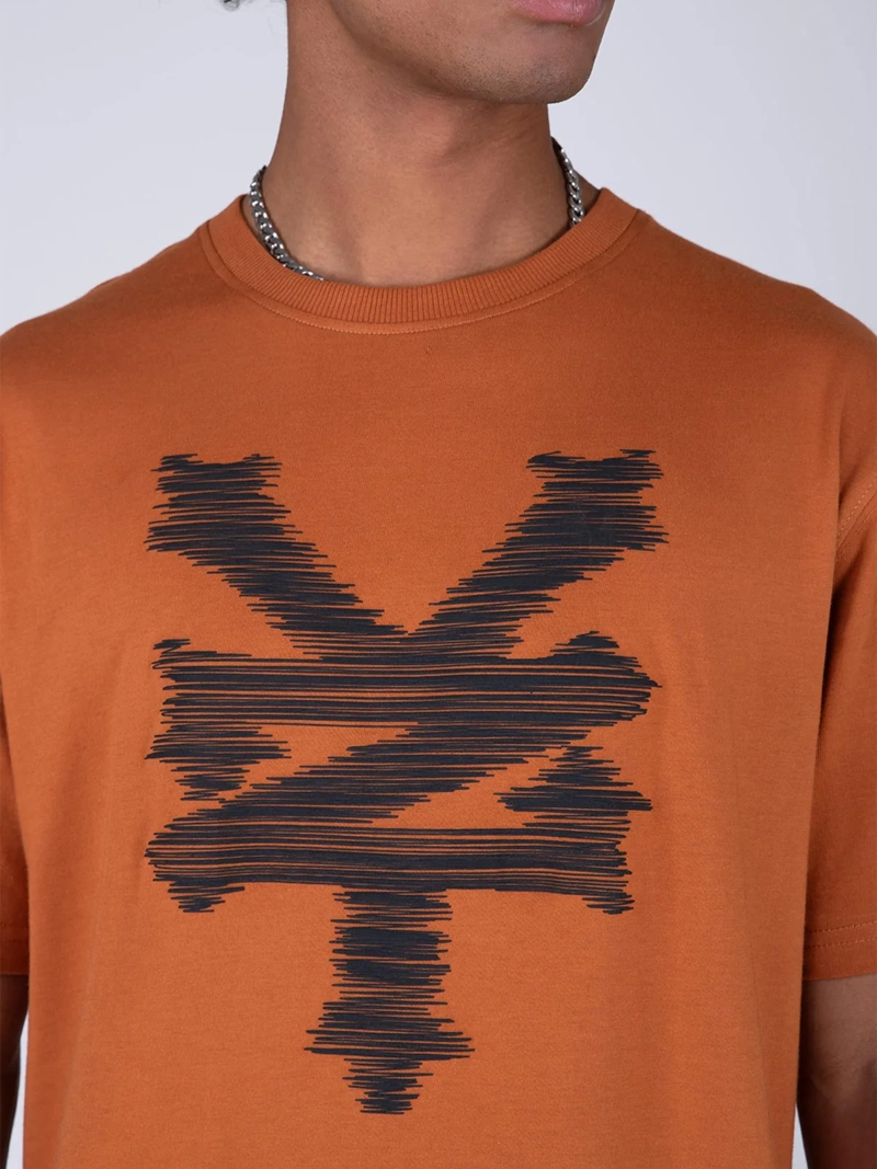 POLERA HOMBRE ZOO YORK HATCHED MANGA CORTA - 3