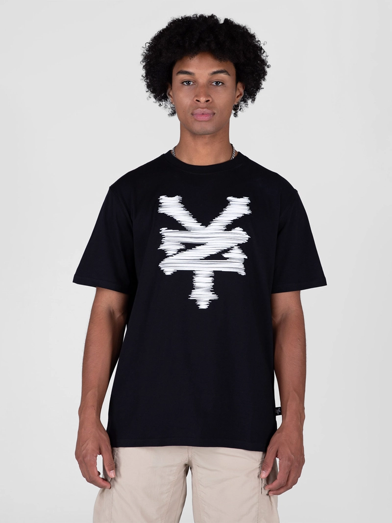 POLERA HOMBRE ZOO YORK HATCHED MANGA CORTA - 1