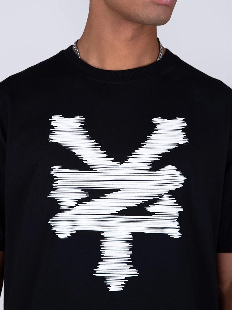 POLERA HOMBRE ZOO YORK HATCHED MANGA CORTA - 3