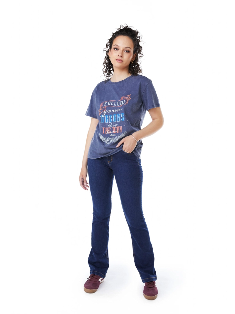 POLERA MUJER EFESIS ALGODÓN IKER - 1