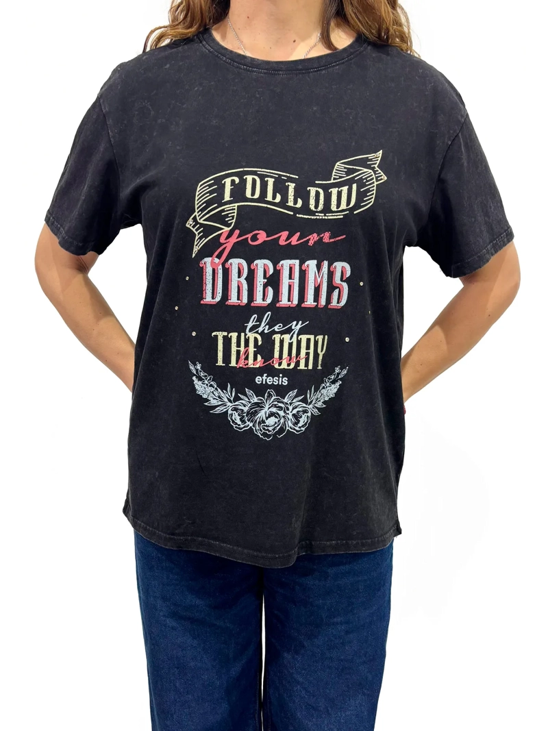 POLERA MUJER EFESIS ALGODÓN IKER - 1