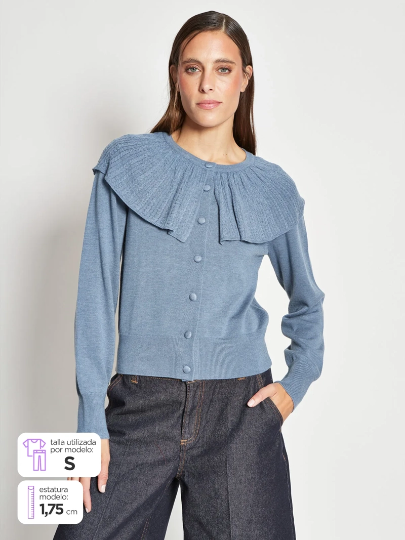SWEATER MUJER MARQUIS CUELLO BOBO - 1