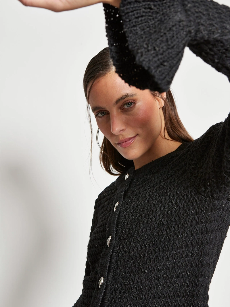 SWEATER MUJER MARQUIS RUFFLES CUELLO - 3
