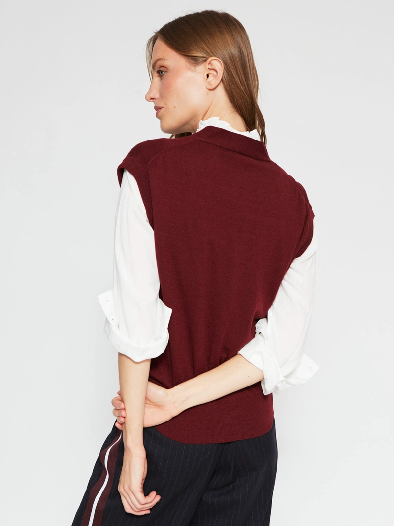 SWEATER MUJER MARQUIS SIN MANGAS - 2