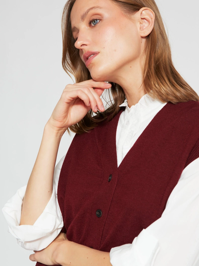 SWEATER MUJER MARQUIS SIN MANGAS - 3
