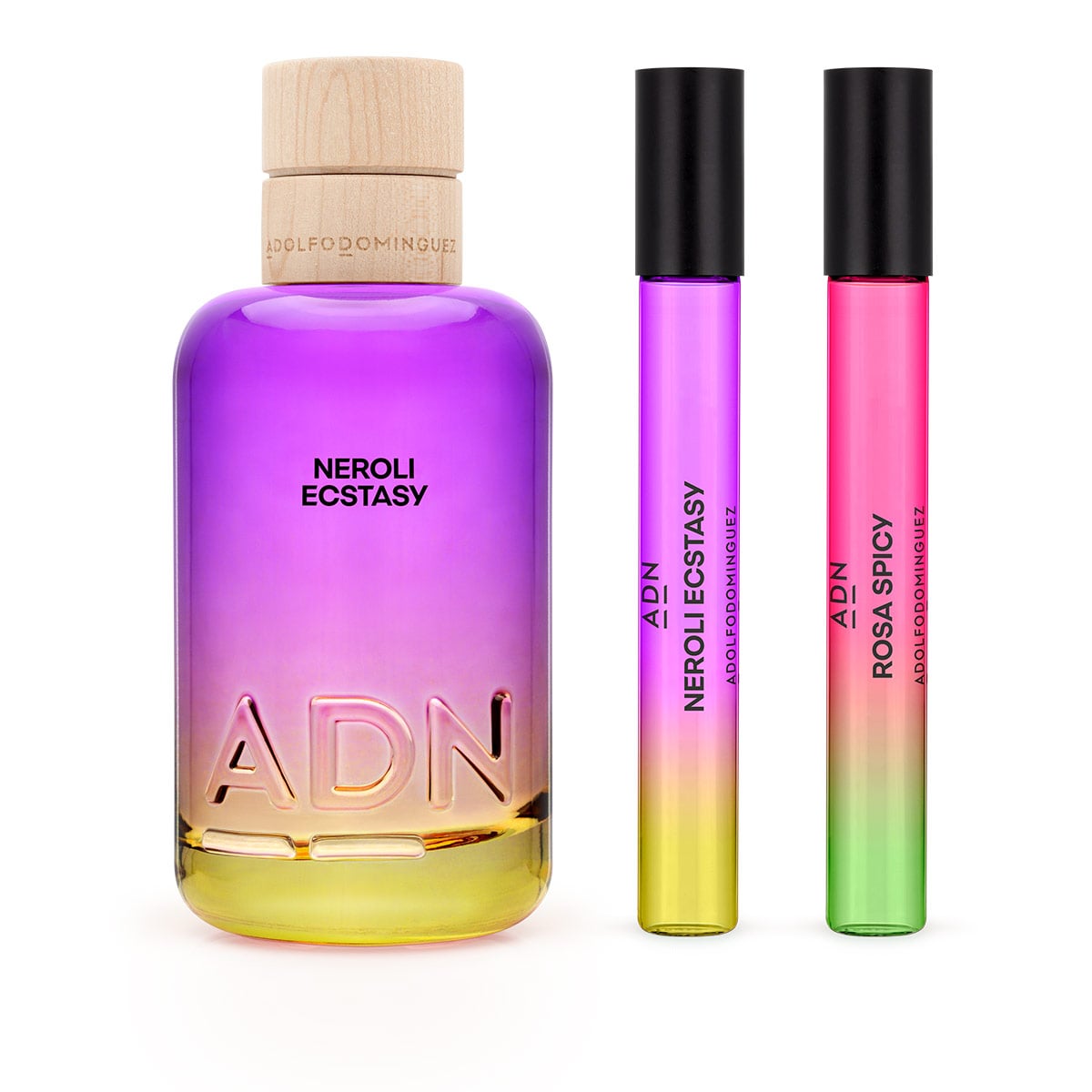 PERFUME ADOLFO DOMINGUEZ ADN NEROLI ECSTASY UNISEX EDP 100 ML + 10 ML + ROSA SPICY EDP 10 ML - 2