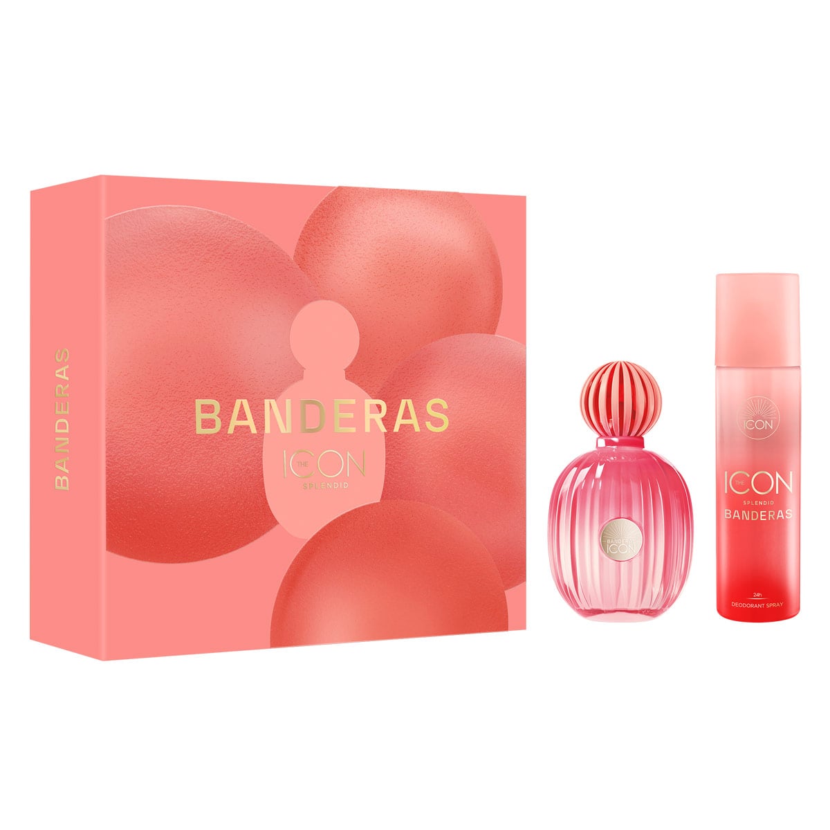 PERFUME BANDERAS THE ICON SPLENDID MUJER EDP 100 ML + DESODORANTE SPRAY 150 ML - 1
