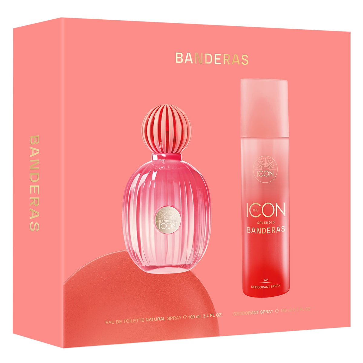 PERFUME BANDERAS THE ICON SPLENDID MUJER EDP 100 ML + DESODORANTE SPRAY 150 ML - 2