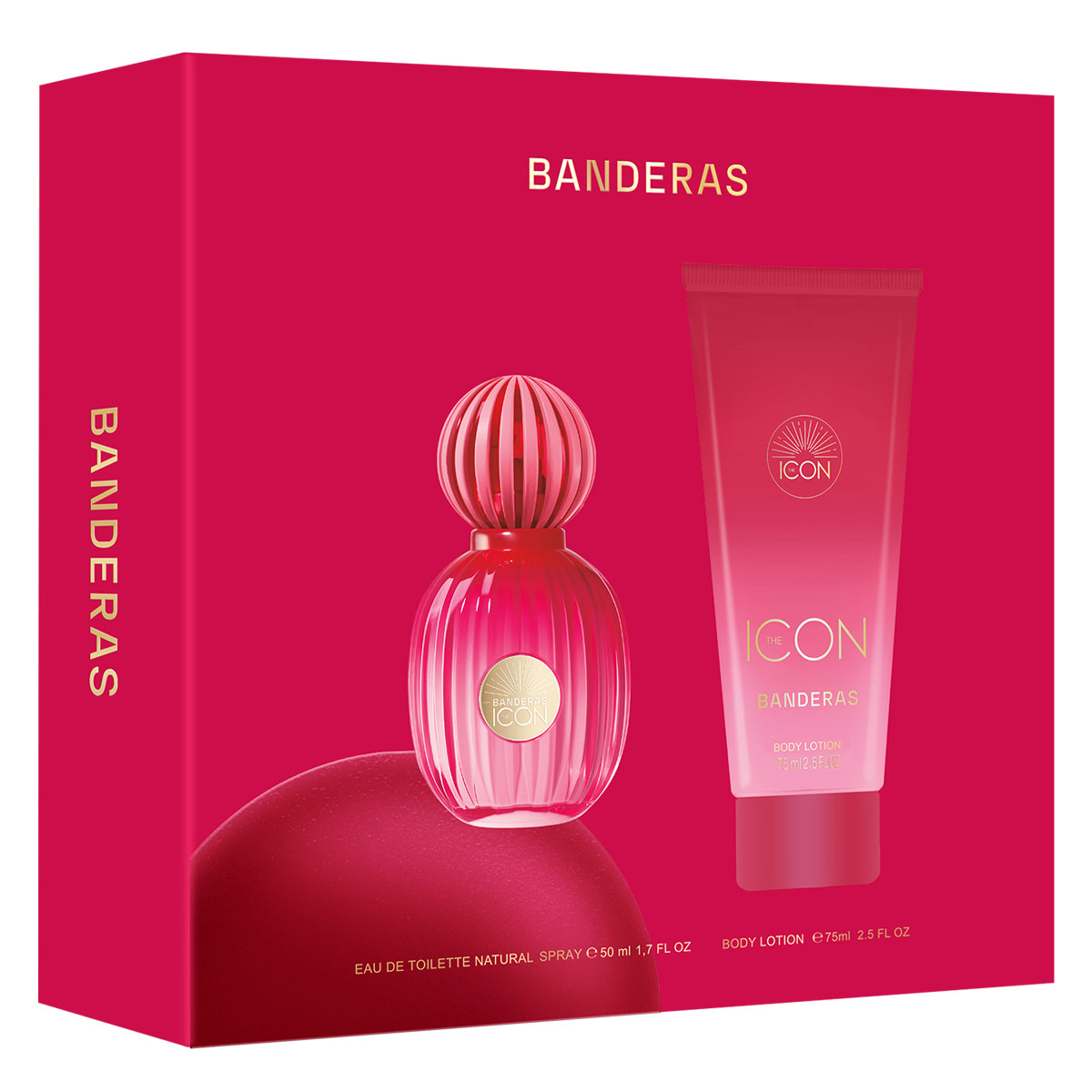 PERFUME BANDERAS THE ICON MUJER EDP 50 ML + LOCIÓN 50 ML - 2