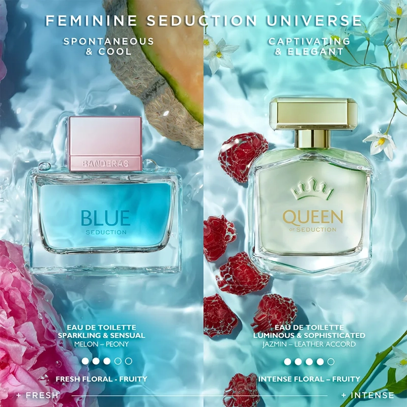 PERFUME MUJER ANTONIO BANDERAS BLUE SEDUCTION EDT 200ML - 5