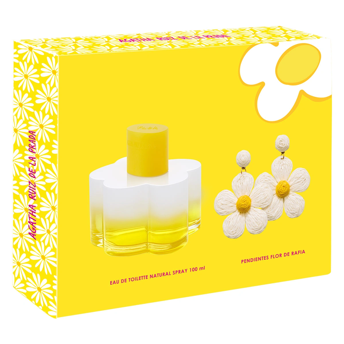 PERFUME AGATHA RUIZ DE LA PRADA FLOR EN FLOR MUJER EDT 100 ML + ARITOS - 1
