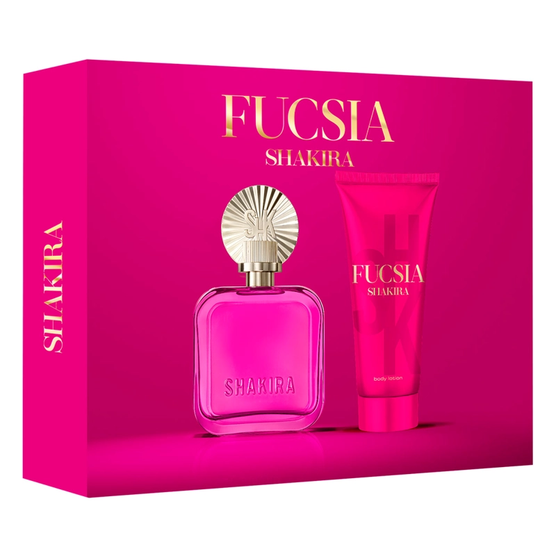 PERFUME SHAKIRA FUCSIAMUJER EDP 80 ML + LOCIÓN CORPORAL - 1