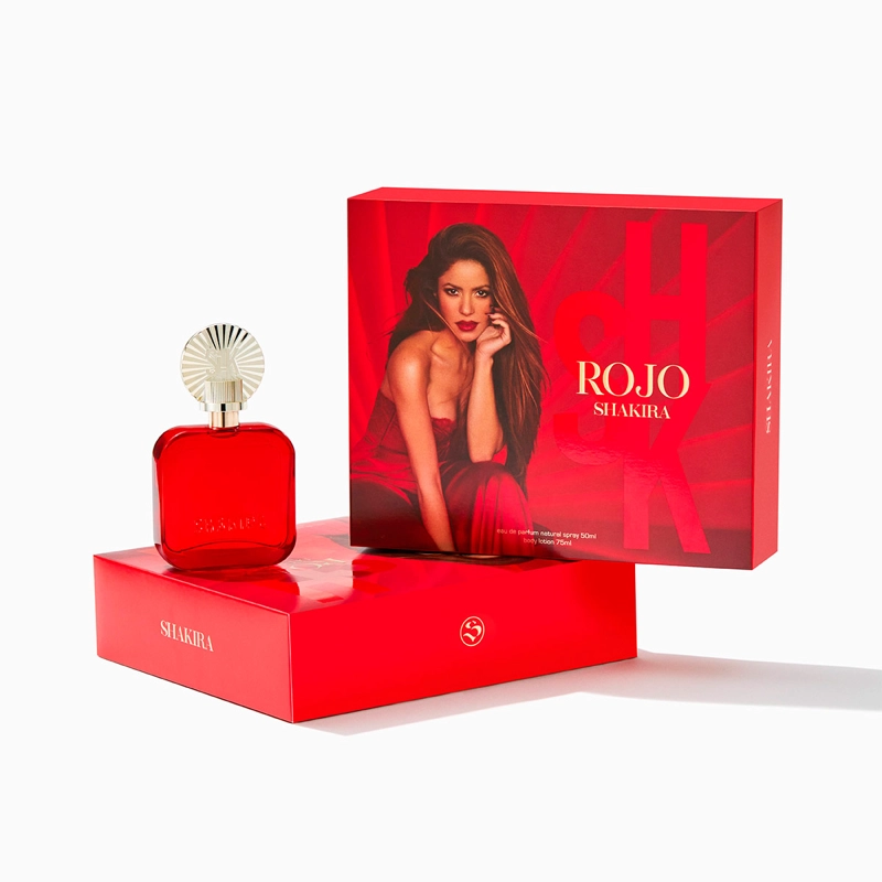 PERFUME SHAKIRA ROJO MUJER EDP 80 ML + LOCIÓN CORPORAL - 3