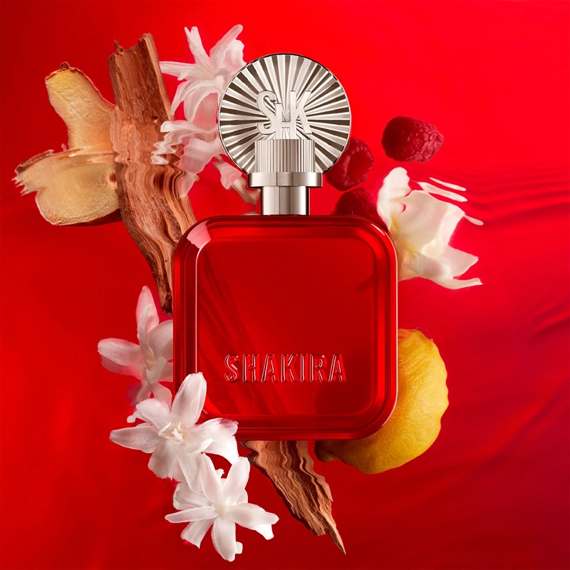 PERFUME SHAKIRA ROJO MUJER EDP 80 ML + LOCIÓN CORPORAL - 5