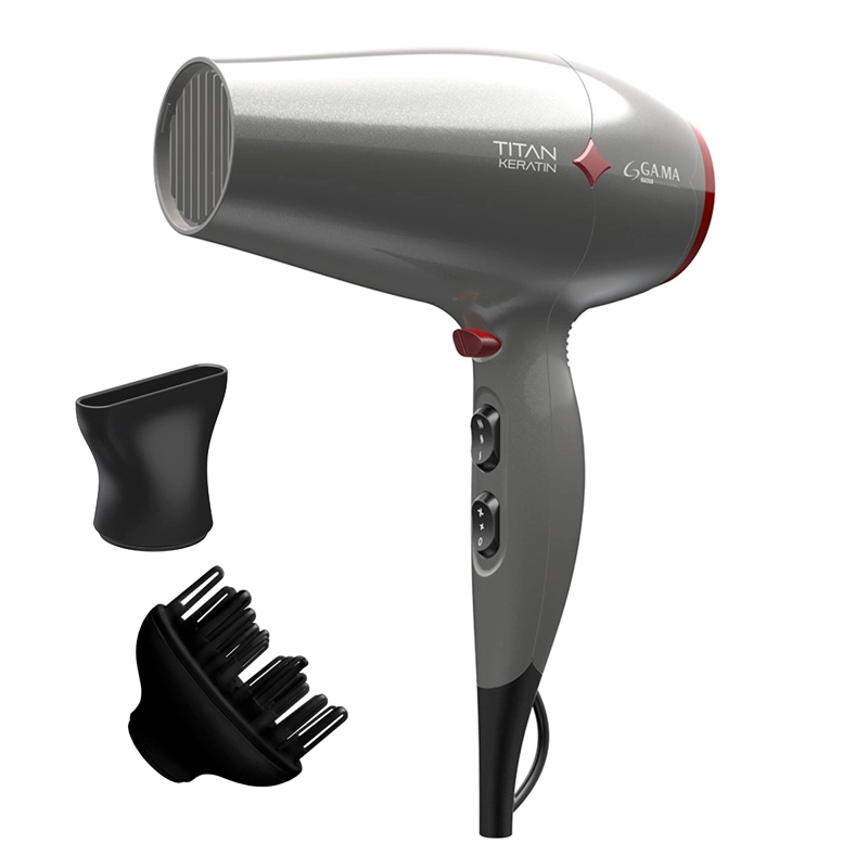 SECADOR DE PELO GAMA DIAMOND TITAN KERATIN 2300W - 1