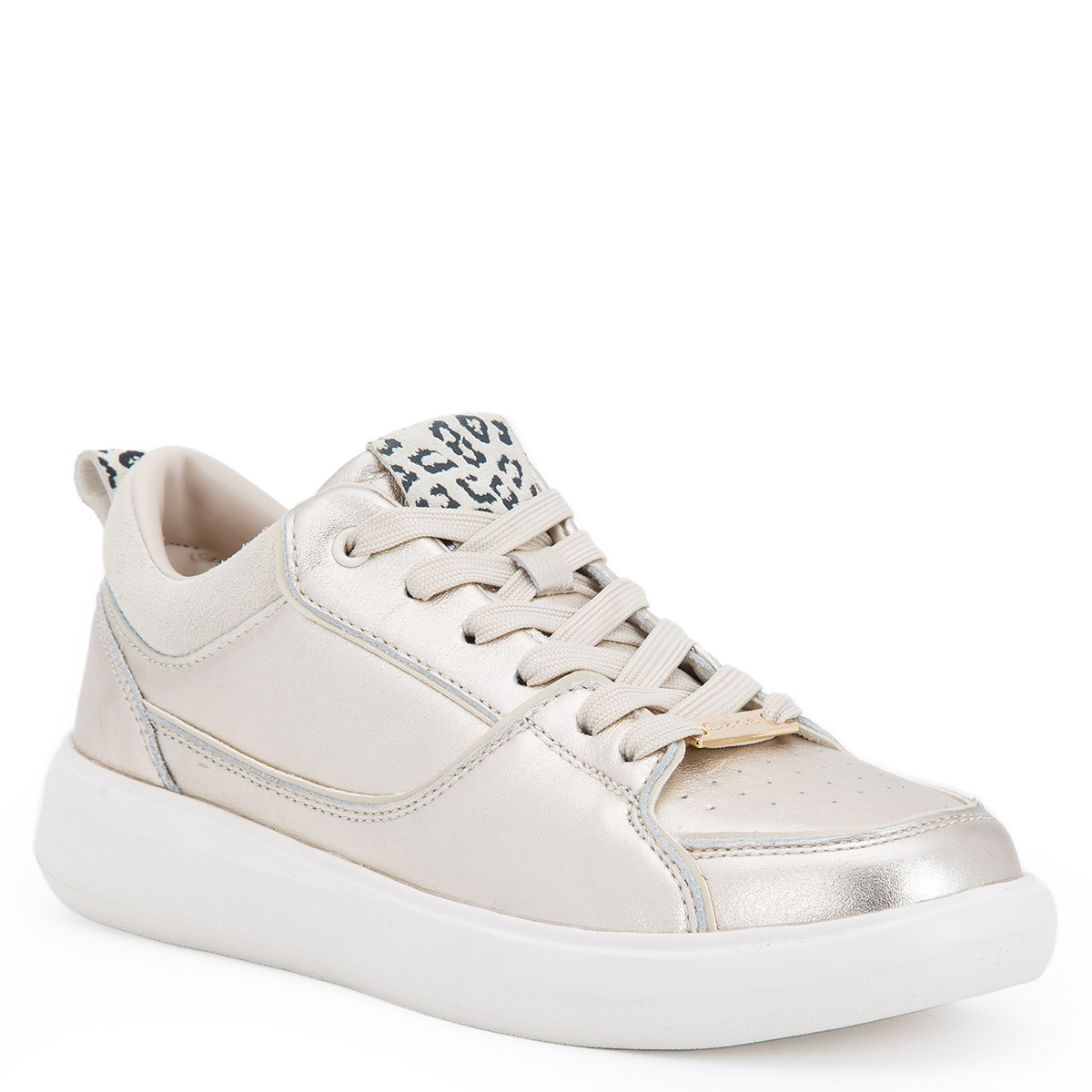 ZAPATILLAS MUJER GACEL CASUALES DORADO ROSALIA CUERO - 3