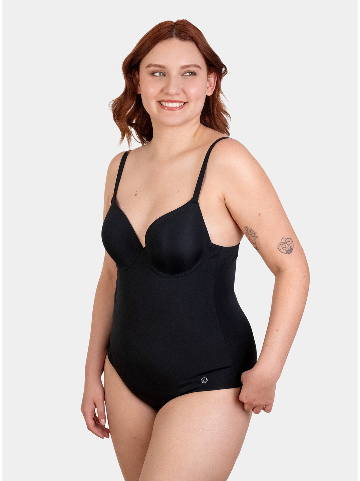 BODY PALMERS MICROFIBRA MODELADOR NEGRO - 2