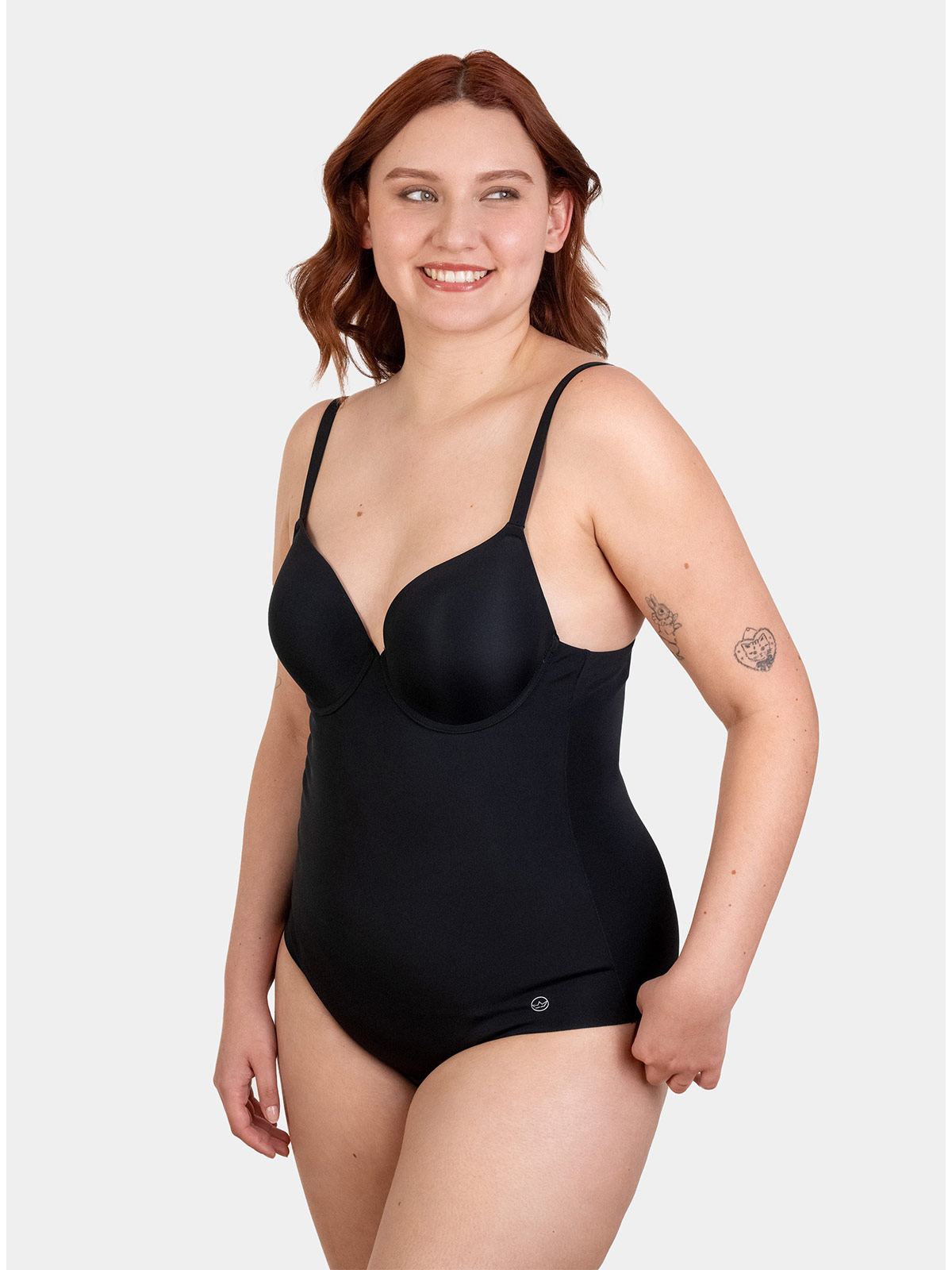 BODY PALMERS MICROFIBRA MODELADOR NEGRO - 2