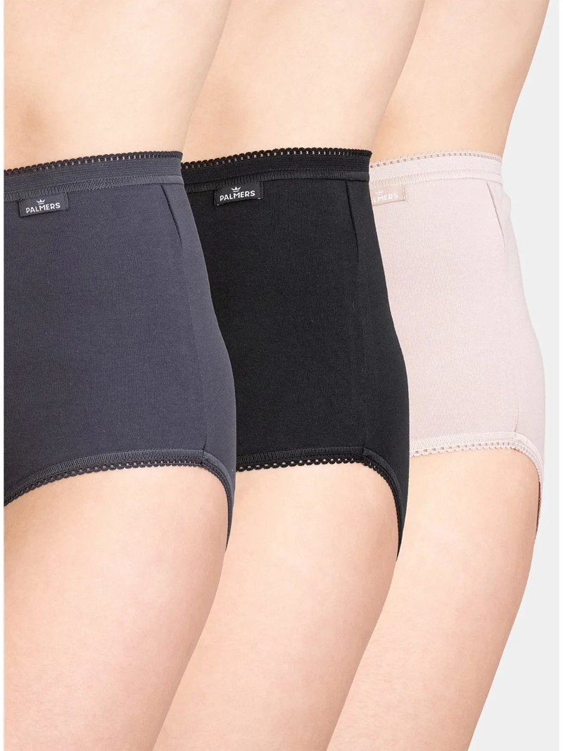 CALZÓN PALMERS PACK X3 ALGODÓN MAXI
