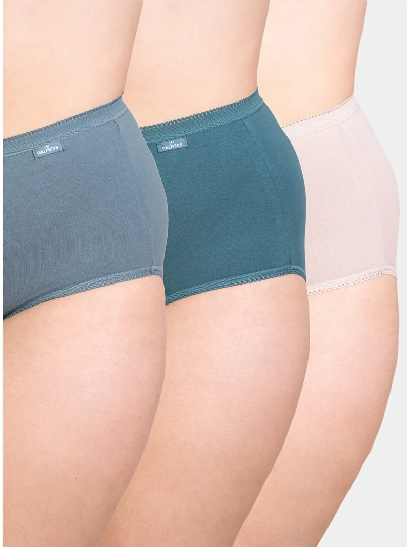 CALZÓN PALMERS PACK X3 ALGODÓN MAXI - 1
