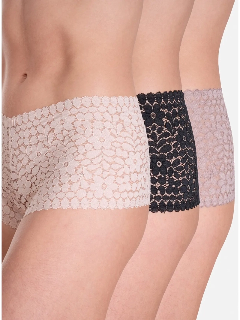 CALZÓN PALMERS PACK X3 ENCAJE PANTALETA - 1
