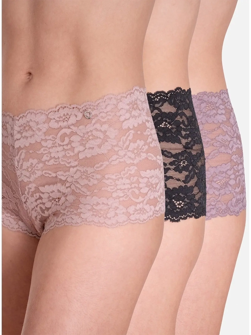 PACK X3 PANTALETA MUJER PALMERS ENCAJE