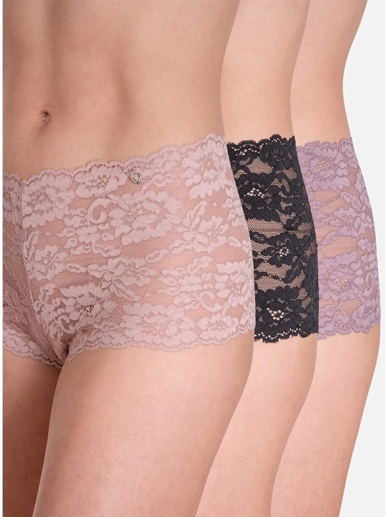 CALZÓN PALMERS PACK X3 ENCAJE PANTALETA - 1