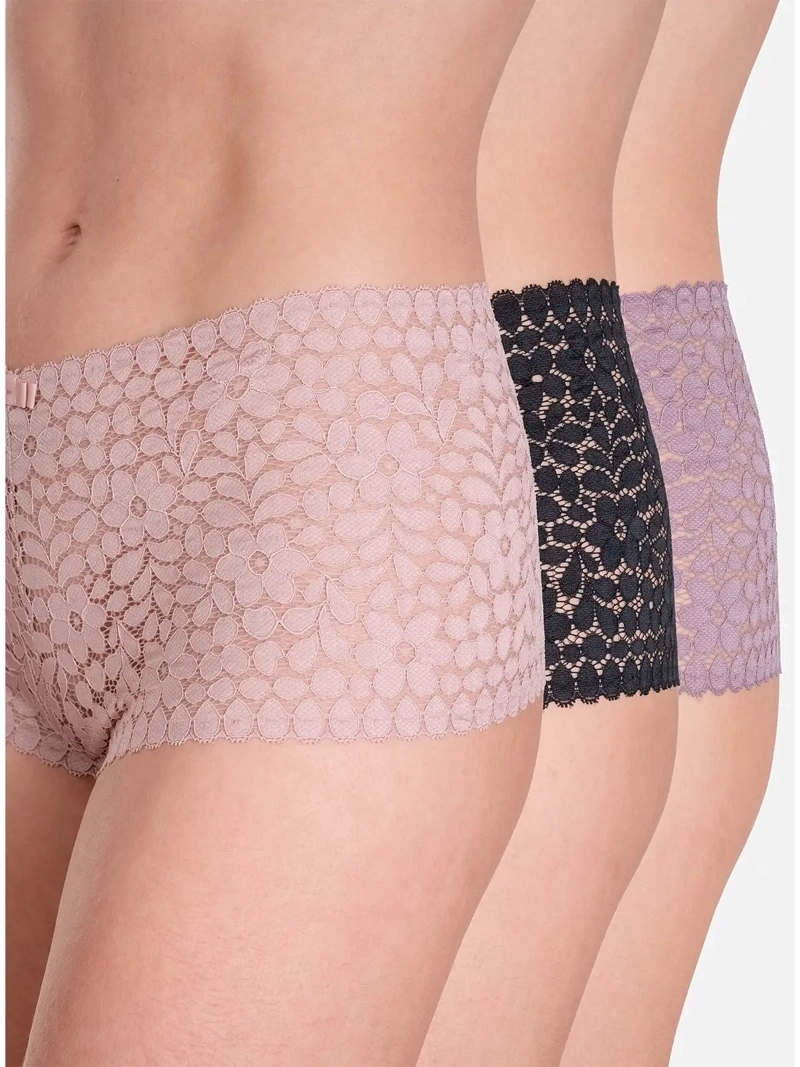 CALZÓN PALMERS PACK X3 ENCAJE PANTALETA - 1