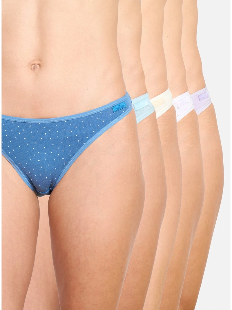 CALZÓN PALMERS PACK X5 ALGODÓN BIKINI