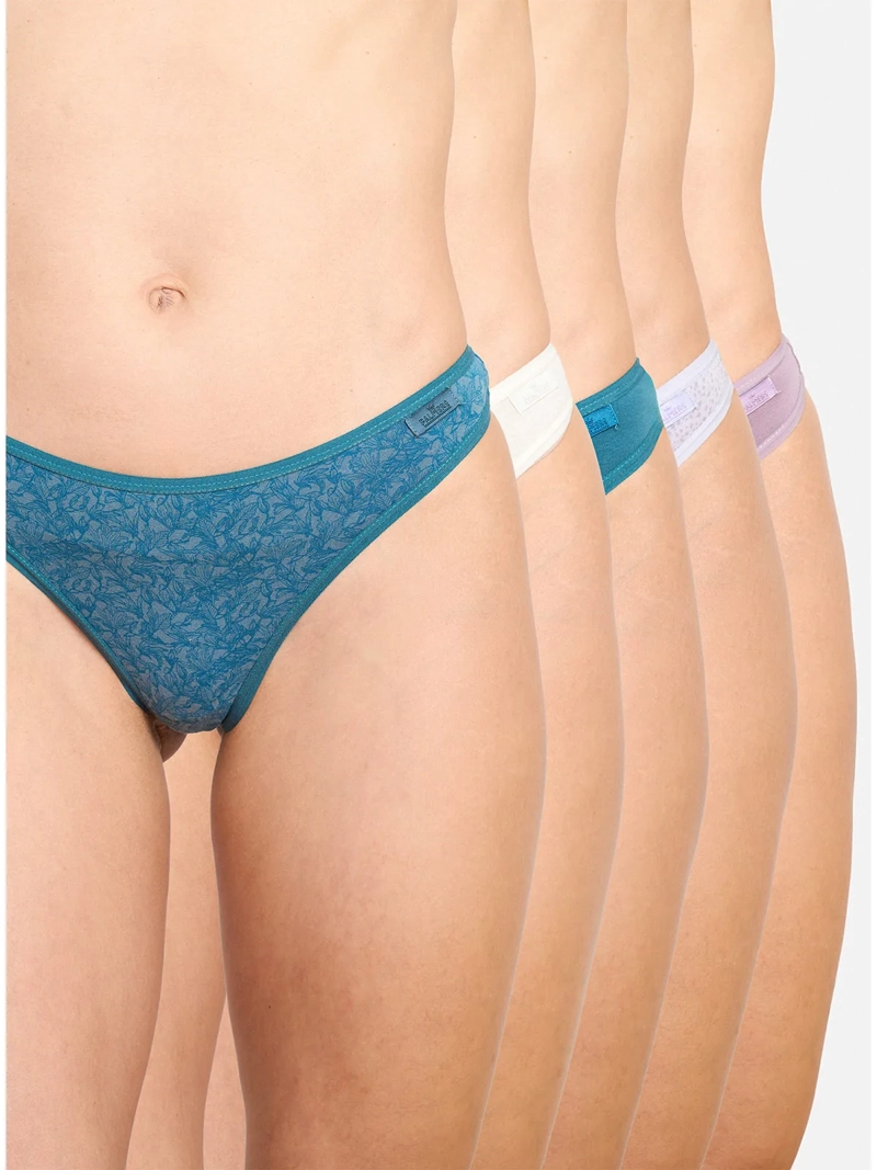 CALZÓN PALMERS PACK X5 ALGODÓN COLALESS - 1