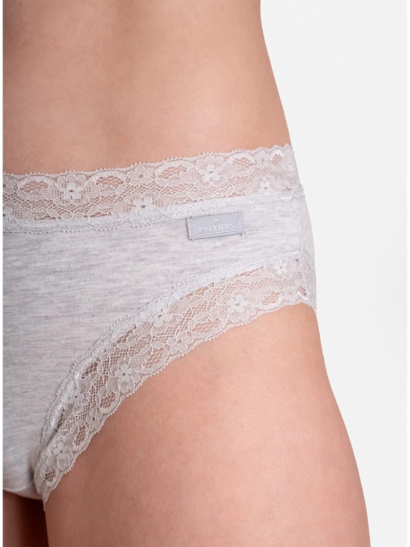 CALZÓN PALMERS PACK X5 ALGODÓN ENCAJE BIKINI - 4