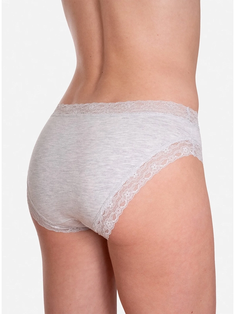 CALZÓN PALMERS PACK X5 ALGODÓN ENCAJE BIKINI - 3