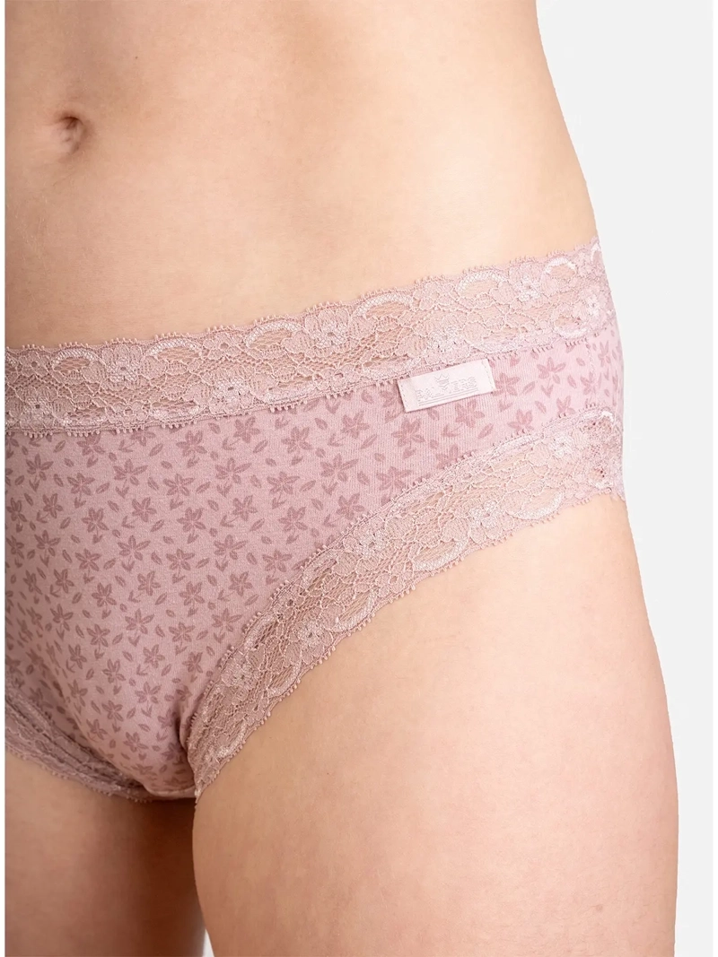 CALZÓN PALMERS PACK X5 ALGODÓN ENCAJE BIKINI - 4