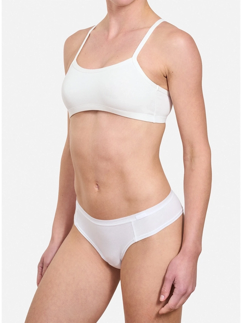 PACK X3 PETO MUJER PALMERS ALGODÓN PADDING REMOVIBLE - 2