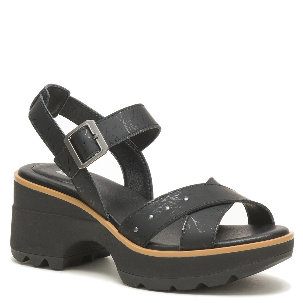 SANDALIAS MUJER CATERPILLAR NEGRO SKYWATCHER CUERO - 1