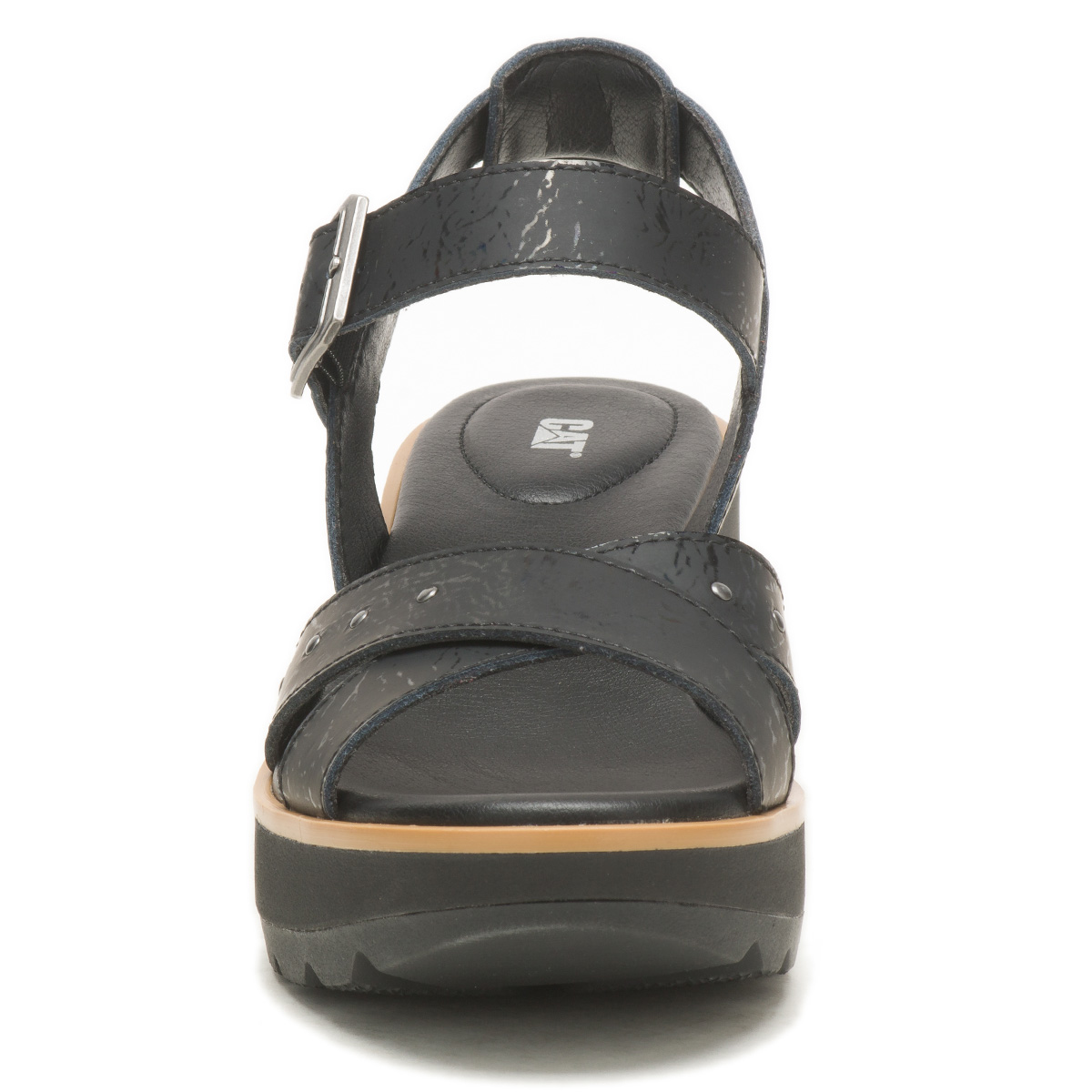 SANDALIAS MUJER CATERPILLAR NEGRO SKYWATCHER CUERO - 3
