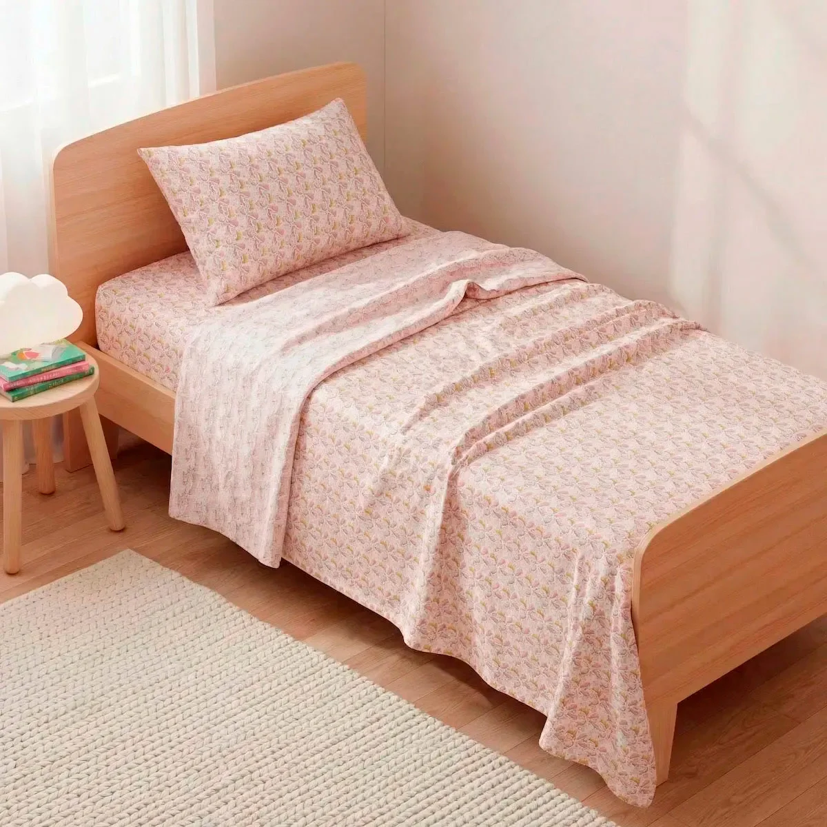 JUEGO DE SÁBANAS RIPLEY HOME ANIMAL PRINT TIGER 1.5 PLAZAS - 1