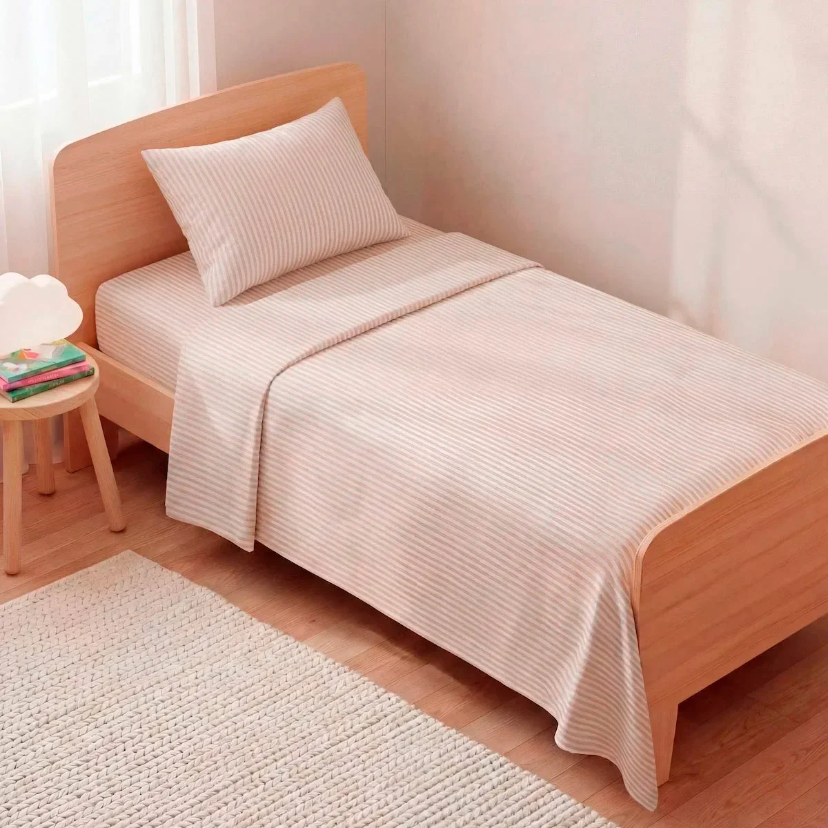 JUEGO SABANAS RIPLEY HOME ESTAMPADAS 1.5 PLAZAS CAPIBARA LINES - 1