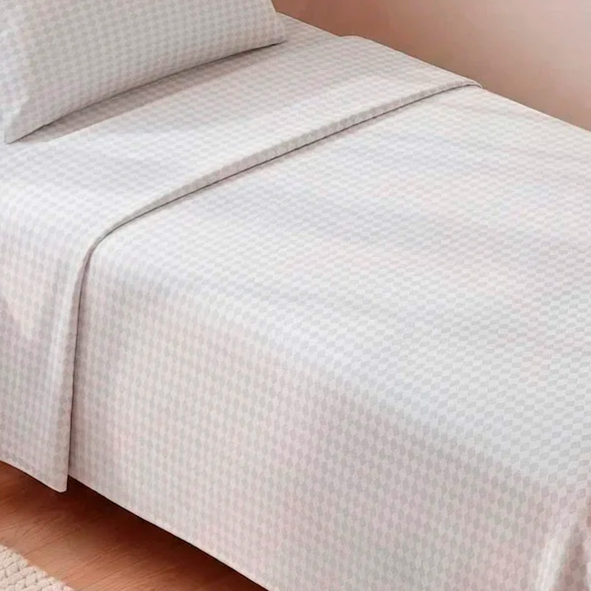 JUEGO DE SÁBANAS RIPLEY HOME ESTAMPADA 1.5 PLAZAS CIRCO ROMBO - 2
