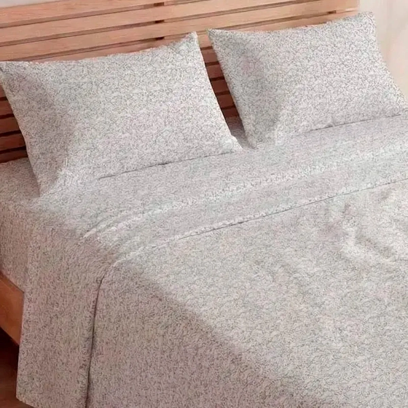 SET SAB EST 144 HILOS 2PL FLOR TAUPE - 2
