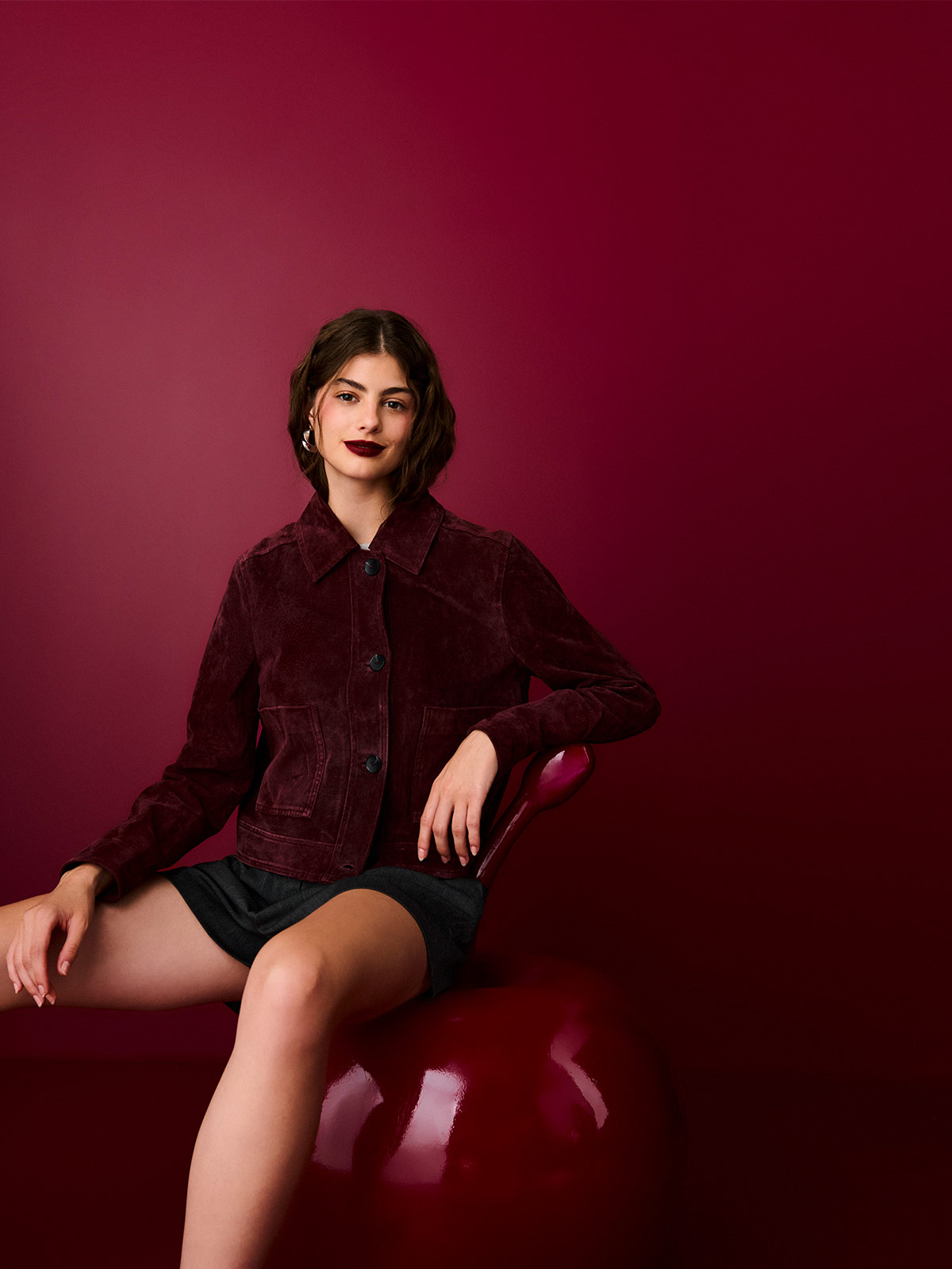 CHAQUETA MUJER MARQUIS CUERO  - 2