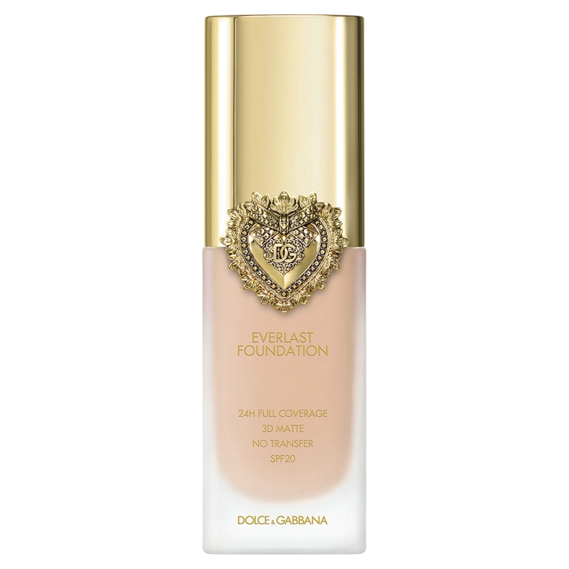 BASE DE MAQUILLAJE DOLCE&GABBANA EVERLAST FOUNDATION 24H COBERTURA TOTAL 3D SPF20 27 ML - 1
