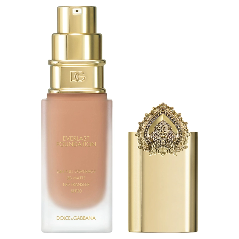 BASE DE MAQUILLAJE DOLCE&GABBANA EVERLAST FOUNDATION 24H COBERTURA TOTAL 3D SPF20 27 ML - 2