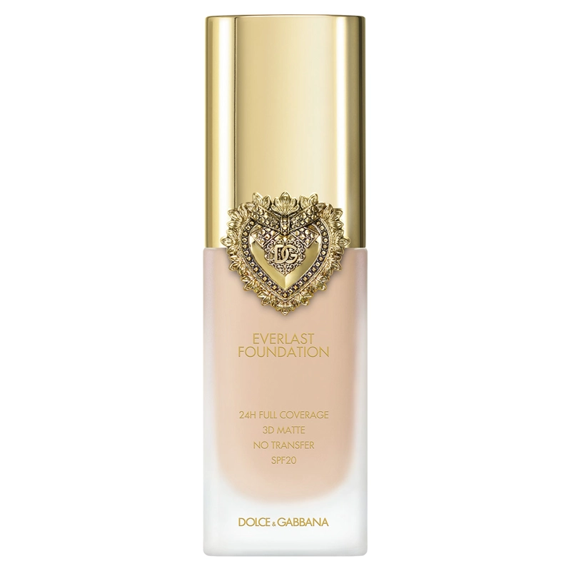 BASE DE MAQUILLAJE DOLCE&GABBANA EVERLAST FOUNDATION 24H COBERTURA TOTAL 3D SPF20 27 ML - 1