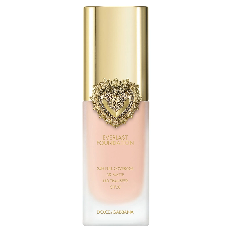 BASE DE MAQUILLAJE DOLCE&GABBANA EVERLAST FOUNDATION 24H COBERTURA TOTAL 3D SPF20 27 ML - 1