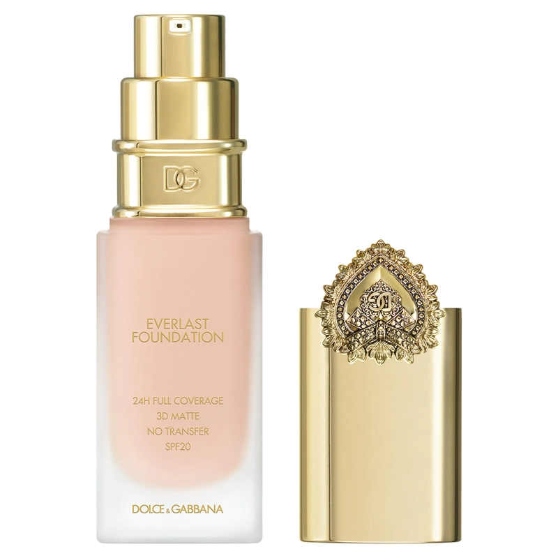 BASE DE MAQUILLAJE DOLCE&GABBANA EVERLAST FOUNDATION 24H COBERTURA TOTAL 3D SPF20 27 ML - 2